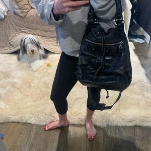 Balenciaga  Lambskin Giant Pompon Bag!!